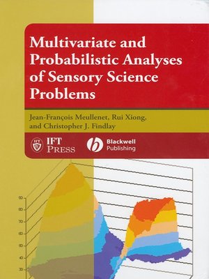 cover image of Multivariate and Probabilistic Analyses of Sensory Science Problems
